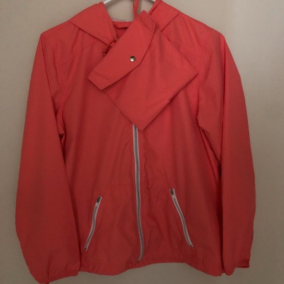 Like New Style & Co. Sport Light Weight Wind Breaker Packable Jacket - Picture 5 of 8